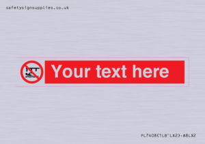 Custom Do not swim in the vicinity of piers